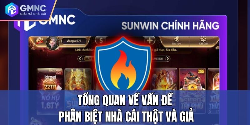 Tổng quan về vấn đề Phân biệt nhà cái thật và giả