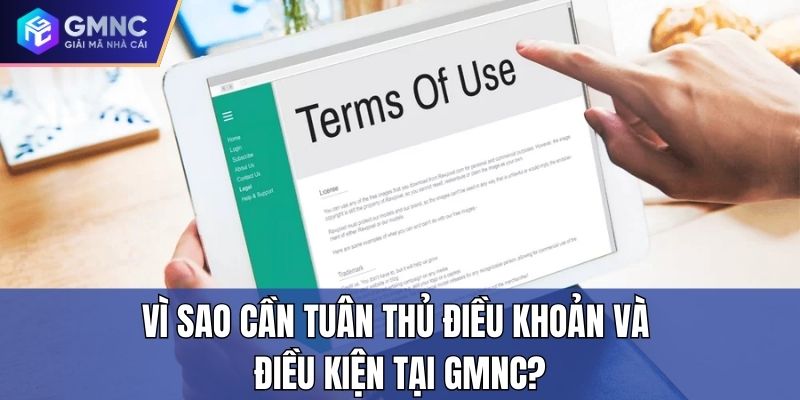 Vì sao cần tuân thủ điều khoản và điều kiện tại GMNC?